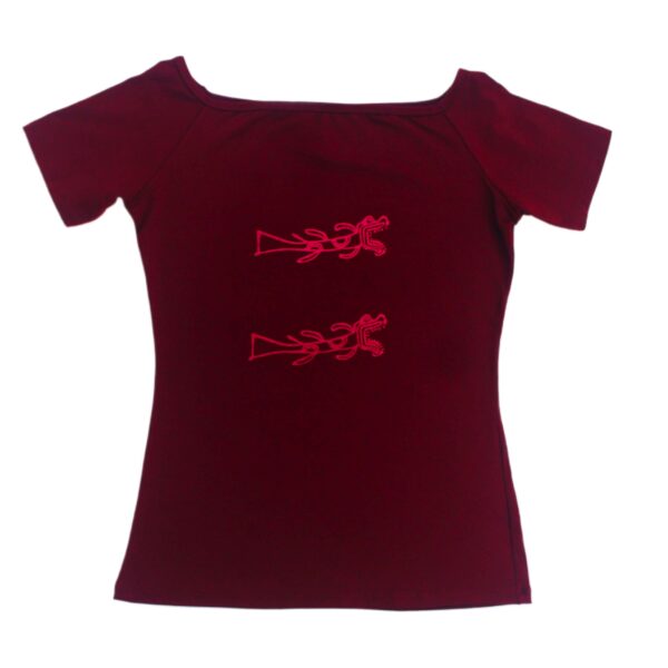 Blusa cuello alto